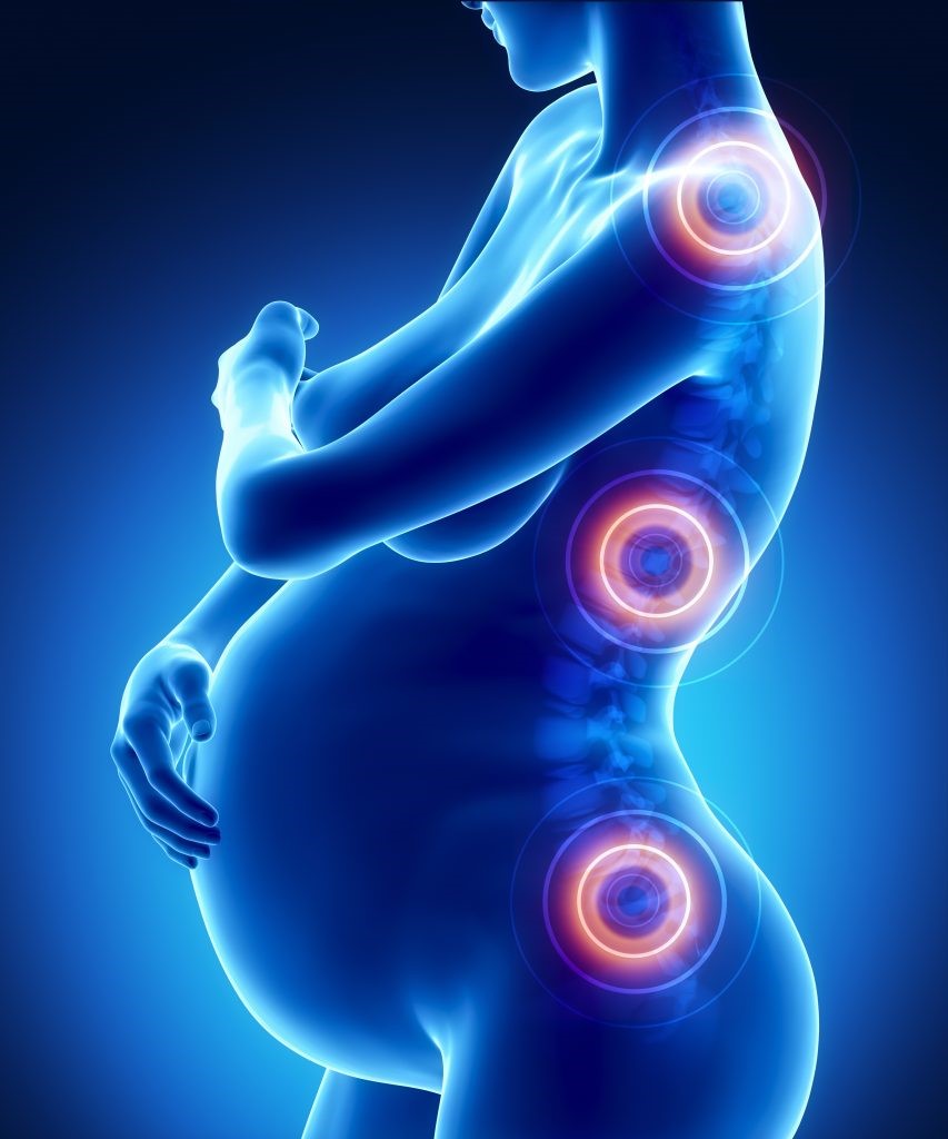 درد شانه چپ در اوایل بارداری